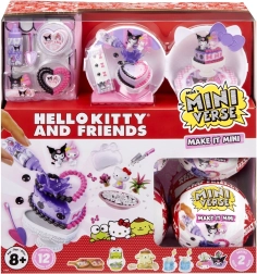 Miniverse Make It Mini Hello Kitty ir draugai – 2 serija kūrybinis mini rinkinys