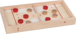 Stalo medinis žaidimas 2-in-1 Super Puck nuo GOKI