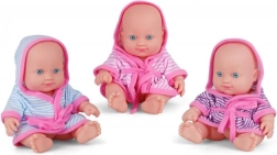 Cute Baby in a Colorful Robe