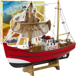 Dekoratyvinis žvejybos laivo modelis