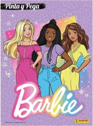 Barbie A4 spalvinimo knygelė su lipdukais