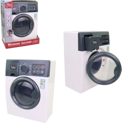 Vaikiška skalbimo mašina su baterijomis ir realistiškomis funkcijomis