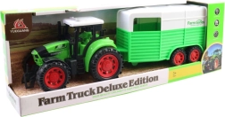 Tractor with Trailer 40 × 10 × 14 cm