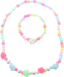 Fashion Jewelry Set with Roses