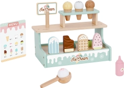 Tooky Toy medinė ledų parduotuvėlė „Valtelė“