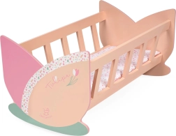 Medinė lėlių lopšys TULIPE