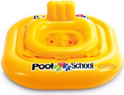 Pripučiamas plūduriuojantis ratas su sėdyne Intex Pool School