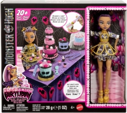 Monster High siaubingai saldūs gimtadieniai – Clawdeen Wolf tortų dekoravimo rinkinys