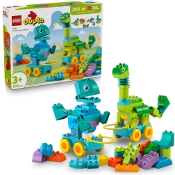 LEGO® DUPLO® 10451 3 viename: Dinosarai ant ratukų