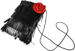 Peties rankinė su rože