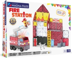 Magna-tiles magnetinė konstravimo kaladėlių rinktinė „Gaisrinė“ (50 dalių)