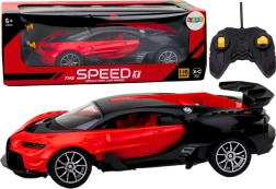 RC sportinis automobilis raudonas 1:16