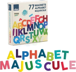 Vilac Wooden Magnetic Alphabet Uppercase Letters