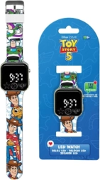 Vaikiškas LED laikrodis „Toy Story 5“ su Woody