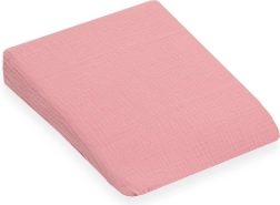 Muslino užvalkalas vaikiškai pagalvei – pleištui New Baby Standard 30 × 37 cm, rožinis