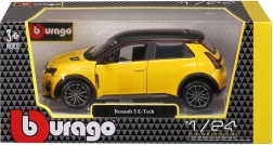 Bburago Renault 5 E-Tech electric yellow 1:24