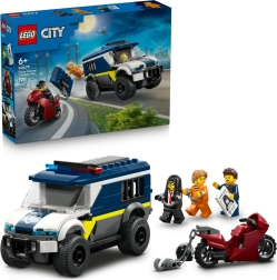 Lego City policijos furgonas kaliniams vežti