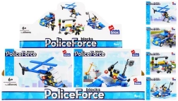 Police building set with figure – 4 variants
