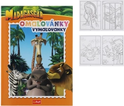 Madagaskaro spalvinimo knygelė