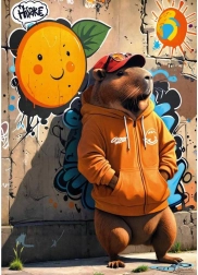 Dėlionė CHERRY PAZZI Don't Worry, Be Cappy, 500 dalių