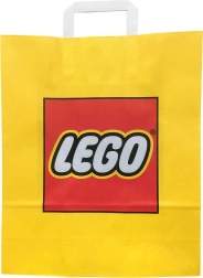 Lego reklaminis popierinis dovanų maišelis geltonas 34 × 35 cm – 1 vnt.