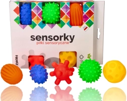 Sensoriniai kamuoliukai Sensorky – 5 vnt. rinkinys