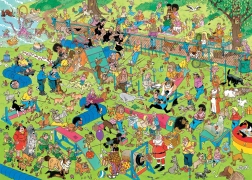 Dėlionė Jan van Haasteren Šunų parkas, 1000 detalių