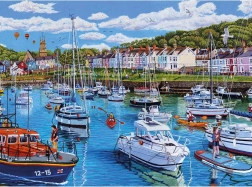 Dėlionė „Aberaeron, Cardigan Bay“, 1000 detalių