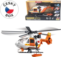 Gelbėjimo sraigtasparnis su gervė ir šviesos efektais