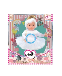 Lėlė Bambolina Molly balerina su 3 dainelėmis