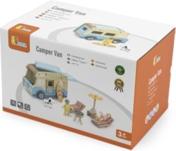 Viga medinis kempingo automobilis „Paplūdimys“