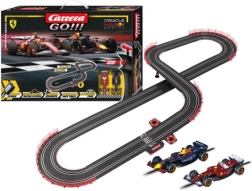 Carrera GO Champion’s Racing Slot Car Track with F1 FERRARI and RED BULL, 4.3 m