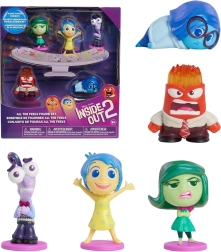 Just Play Inside Out 2 – Disney Pixar emocijų 5 figūrėlių rinkinys