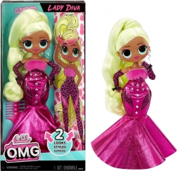 Lėlė L.O.L. Surprise! O.M.G. Lady Diva – madinga lėlė su priedais