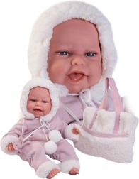 Clara – realistinis kūdikio lėlytės modelis su judesio funkcija ir minkštu kūneliu