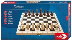 Noris deluxe mediniai šachmatai – rinkinys 29 × 29 cm