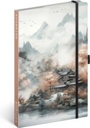 Eiluotas užrašų knygelė Notique Japonija 13 × 21 cm