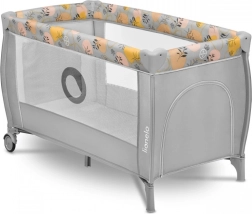 Travel Cot LIONELO Stefi Plus – Pink yellow