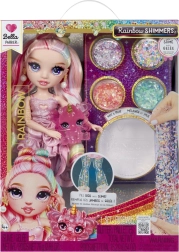 Rainbow High Shimmers gleivių lėlė Bella Parker