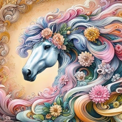 Dėlionė Išsvajotas Arklys 1000 Dalių Cherry Pazzi