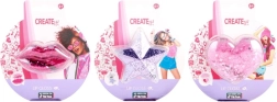 Lūpų blizgis su konfeti create it! – širdis, lūpos ir žvaigždė