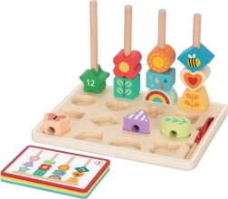 Kortelių rūšiavimo žaidimas „Pieva“ 2Kids Toys