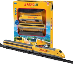RegioJet modelinis traukinys su šviesos ir garso efektais