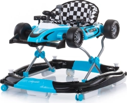 Interaktyvi vaikštynė 4in1 Car Racer Blue