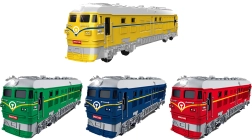 Traukinys su efektais ir inercija