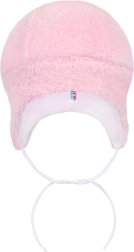Winter Hat New Baby Nice Bear pink 12–18 m