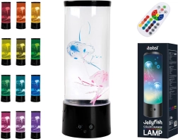 LED jellyfish lamp with color-changing lights