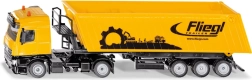 Siku Super 1:50 sunkvežimio modelis MERCEDES-BENZ Actros su pakeliamu kėbulu FLIEGL