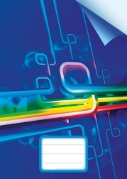 Reas-Pack mokyklinis sąsiuvinis A5, neliniuotas, 10 lapų, mėlynas