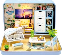 Miniatiūrinio namelio rinkinys Laimės teatras iš 2Kids Toys